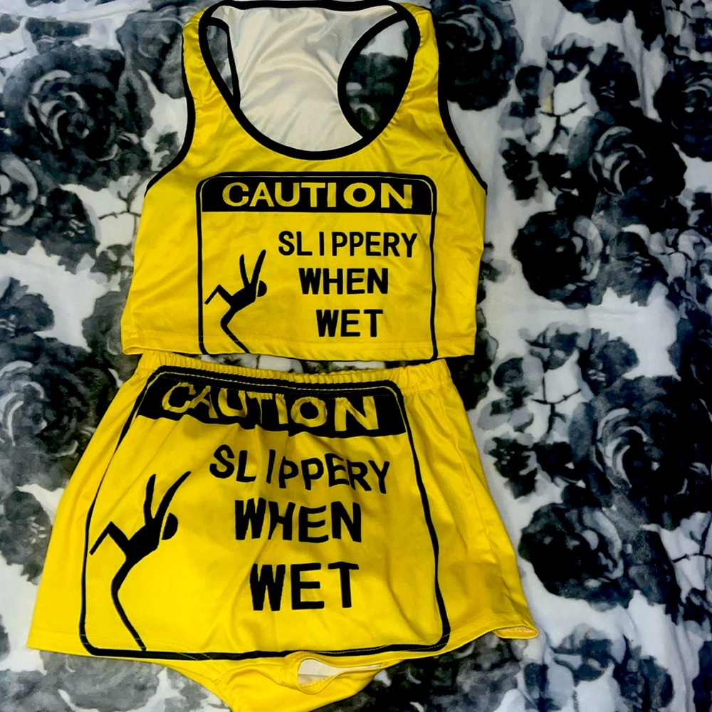 “Caution: Slippery When Wet” Pajamas